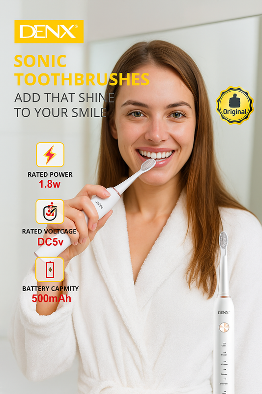 Denx Premium Sonic Toothbrush – Dentist-Level Cleaning at Home