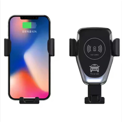 Hands-Free Auto-Clamp Wireless Car Charger – Secure & Speedy Charging