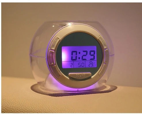 "NatureGlow™ Color Alarm Clock – Soothing Sounds & Sunrise Effect"