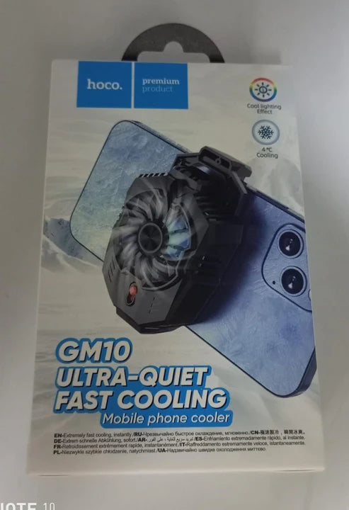 Hoco GM10 Mobile Phone Cooler – Ultra-Fast Cooling for Pro Gamers