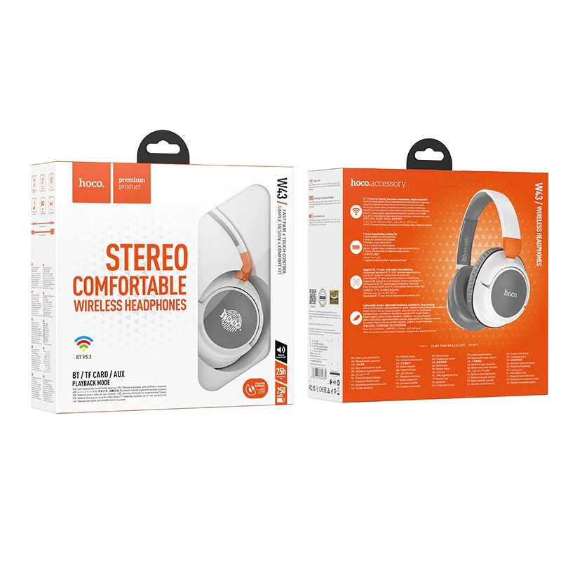 Hoco BTV53 Headphones – All-Day Comfort with Deep Bass & Clear Treble