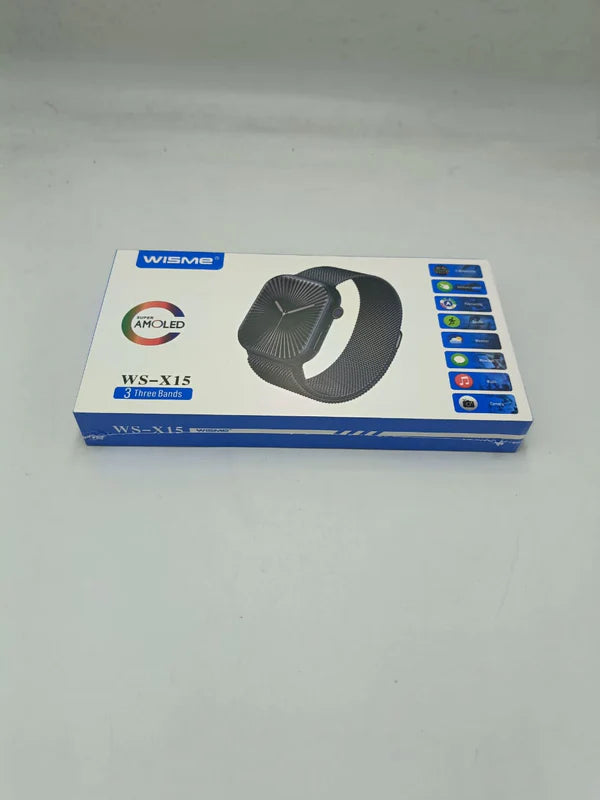 Mini Smartwatch WS15 – Track Health, Stay Connected, Look Stylish