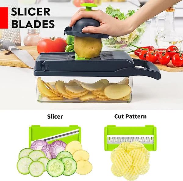 Multipurpose Vegetable Chopper & Slicer – Save Time in the Kitchen
