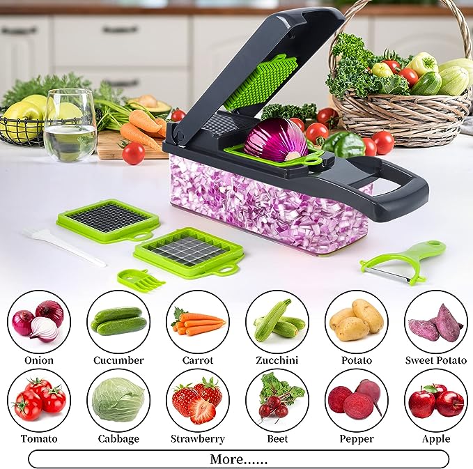 Multipurpose Vegetable Chopper & Slicer – Save Time in the Kitchen