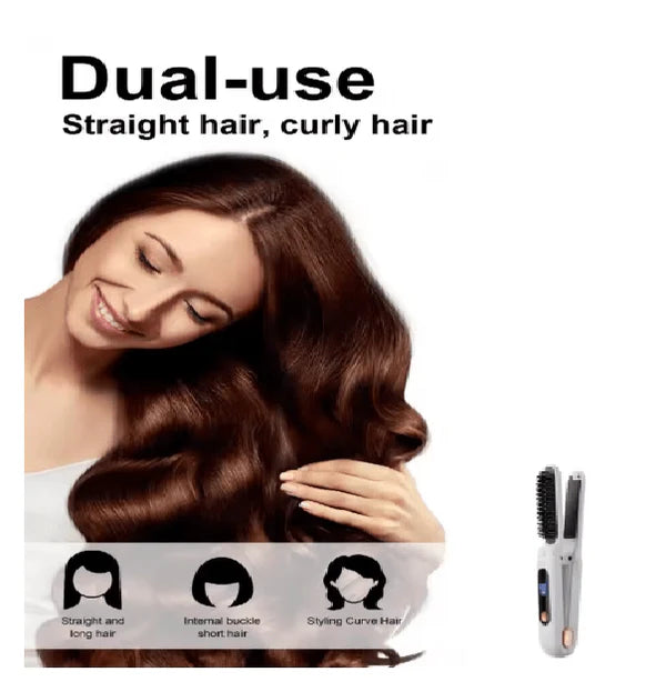 Smart 2-in-1 Straightener Hair Comb (XY-286) – Quick Styling & Frizz-Free Finish