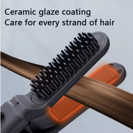 Smart 2-in-1 Straightener Hair Comb (XY-286) – Quick Styling & Frizz-Free Finish