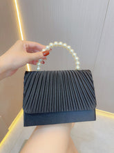 Luxury Pleated Evening Clutch for Women – Perfect for Parties & Weddings
