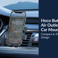 Hoco Button Air Outlet Car Mount (CA86) – Compact & Durable Design
