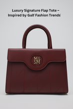 Luxury Signature Flap Tote – Inspired by Gulf Fashion Trends