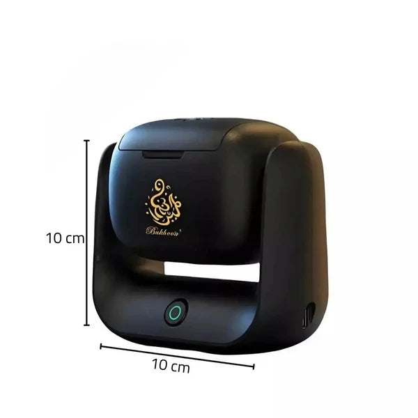 Luxury Rotating Electric Bukhoor Burner – Elegant Incense Diffuser for Home & Office