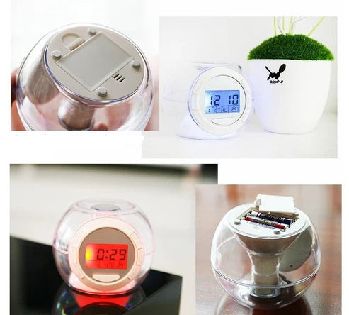 "NatureGlow™ Color Alarm Clock – Soothing Sounds & Sunrise Effect"