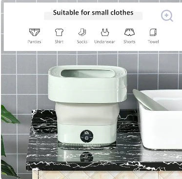 Mini Foldable Washing Machine – Smart, Lightweight & Efficient Cleaning