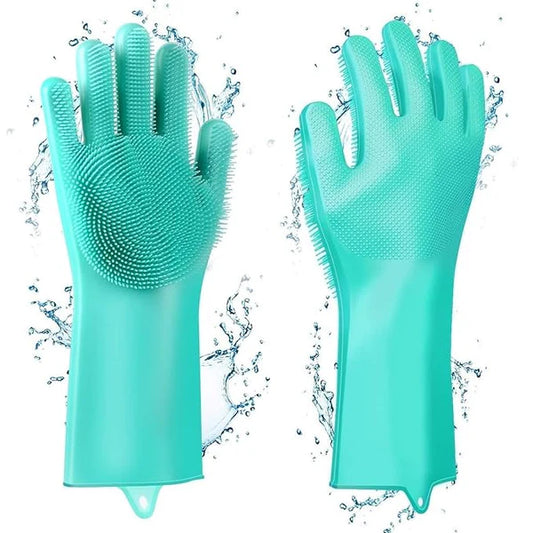 Durable Silicone Cleaning Gloves – Fast, Safe & Hygienic Cleaning