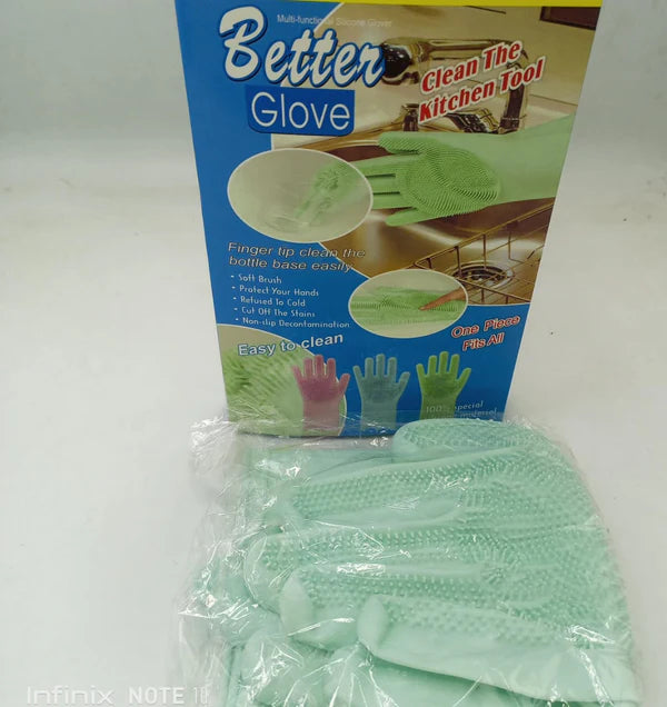 Durable Silicone Cleaning Gloves – Fast, Safe & Hygienic Cleaning