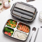 "FreshLock™ Stainless Steel Lunch Box – Leakproof, Durable & Eco-Friendly"