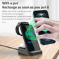 H15 Three-in-One Wireless Charging Stand – Compact, Powerful, Convenient